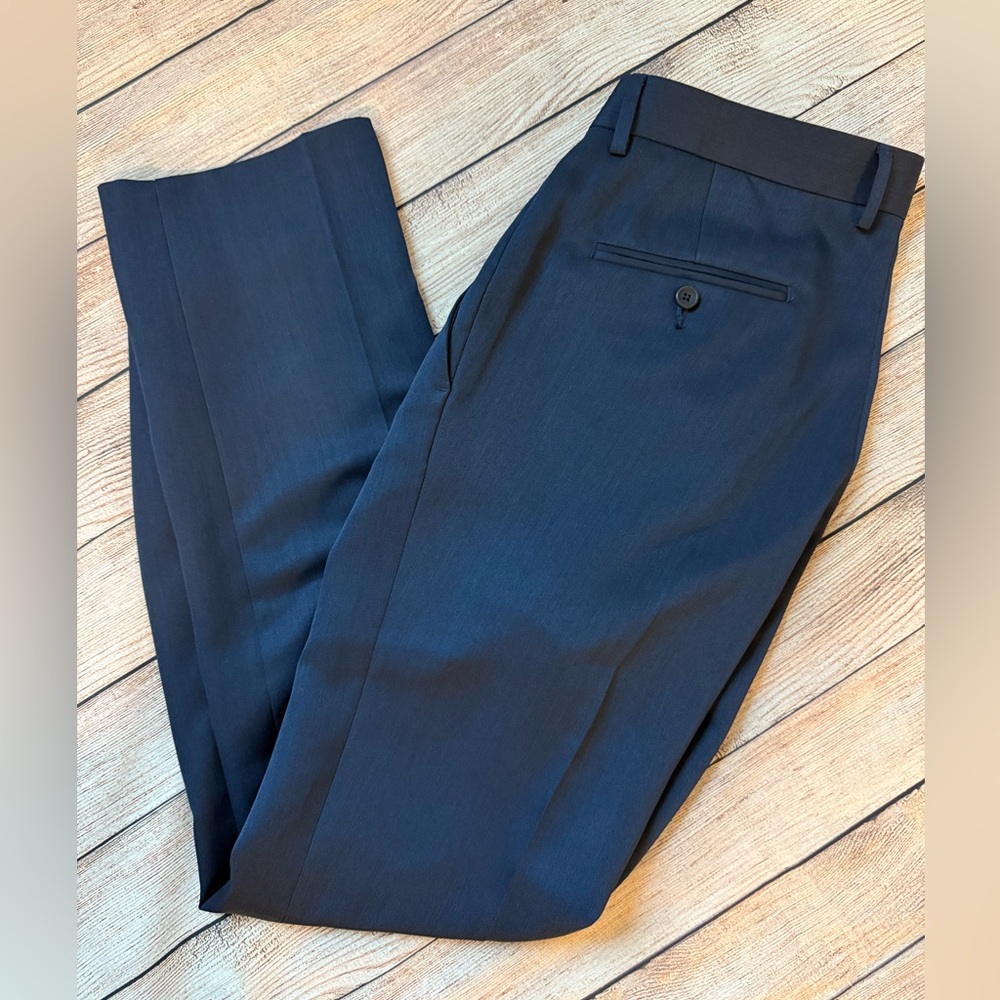 EUC Men’s 34x32 Kenneth Cole Reaction Dress Pants Navy Blue